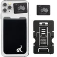 thumbnail image 1 of Phone Wallet - Adhesive Card Holder - Cell Phone Pouch - Stick on Lycra Pocket by Gecko - Carry Credit Cards and Cash - RFID Protection Sleeve - Thailand King, 1 of 9