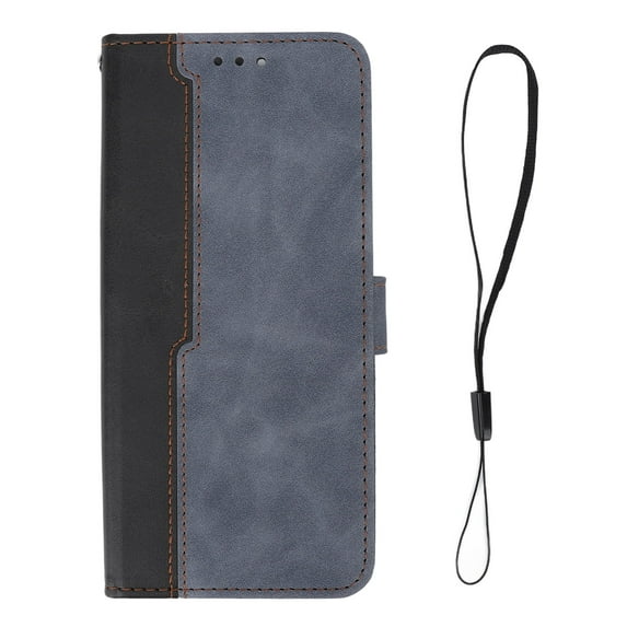 Phone Wallet Case Flip Type Magnetic PU Leather Phone Wallet Cover for Samsung Galaxy S21 Ultra Grey