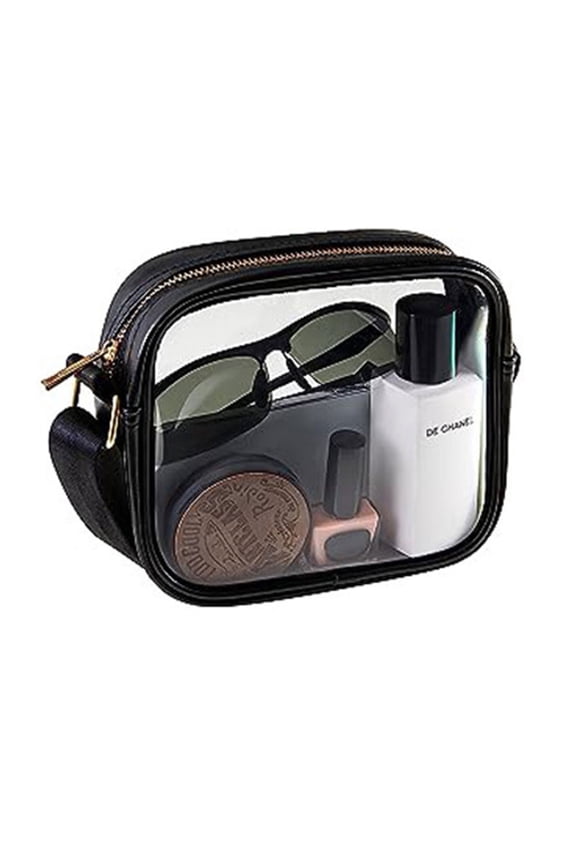 Phone Wallet Crossbody Bag Ladies Clear Travel Shoulder Bag Card Holder Wallet