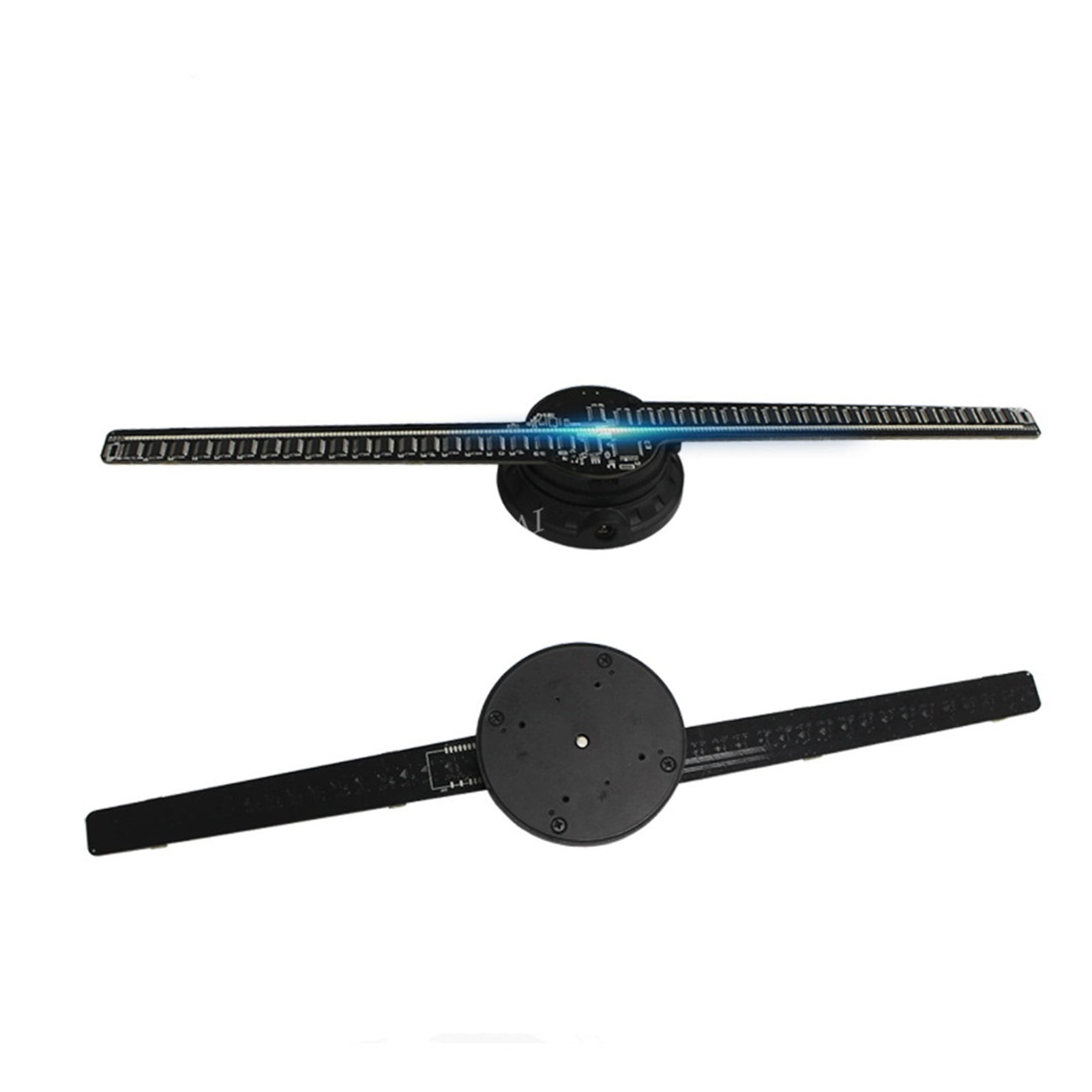 Phone Wifi 3D Hologram Projector Advertising Display LED Holographic Fan Naked Eye Fan Light 3d Advertising Logo Light ,Holographic Video Projector