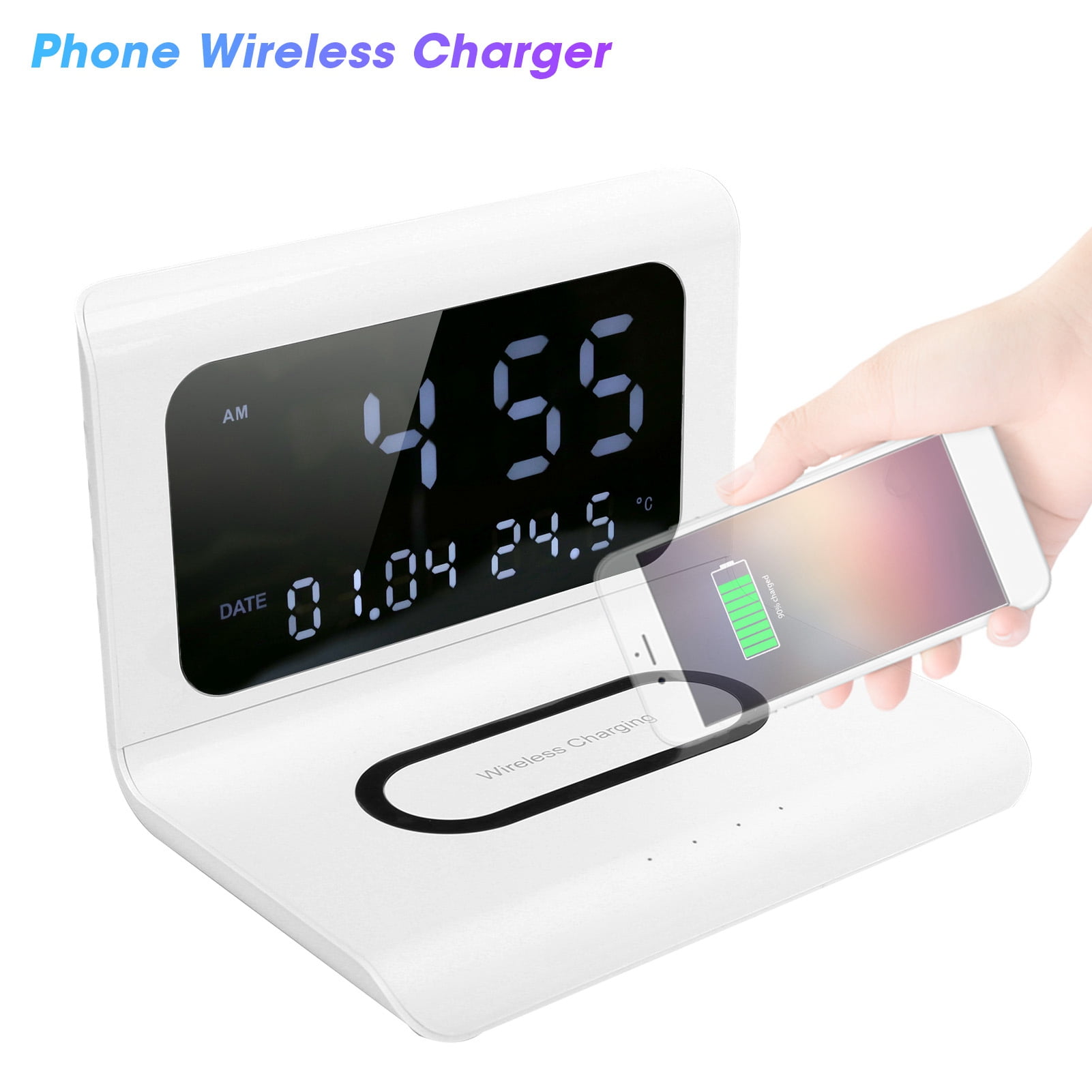 Phone Wireless Charging Station, Foldable Mobile Phone Wireless