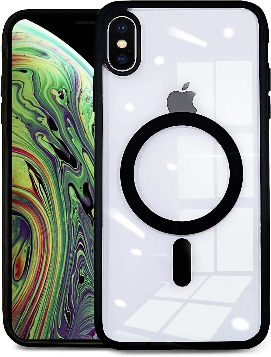 Phone X/iPhone Xs Case Compatible with MagSafe, Anti Yellowing - Main Image