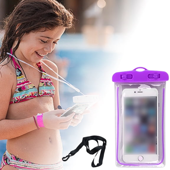 Phone for Outdoor Camping Beach and Pool with Glow Strip Lost Feature for Phones Under 6 Inches