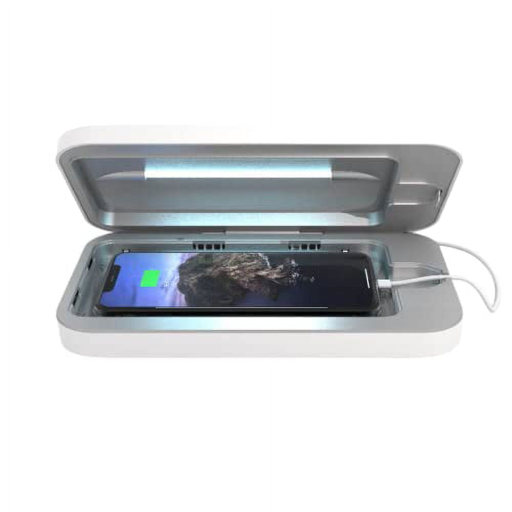 PhoneSoap 3 UV Cell Phone Sanitizer & Dual Universal Cell Phone Charger