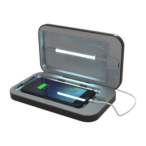 PhoneSoap HomeSoap Large Capacity UV Sanitizer Box Black