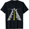 thumbnail image 1 of Phonetic Alphabet Aircraft Pilot Plane Aviator Airplane T-Shirt, 1 of 4