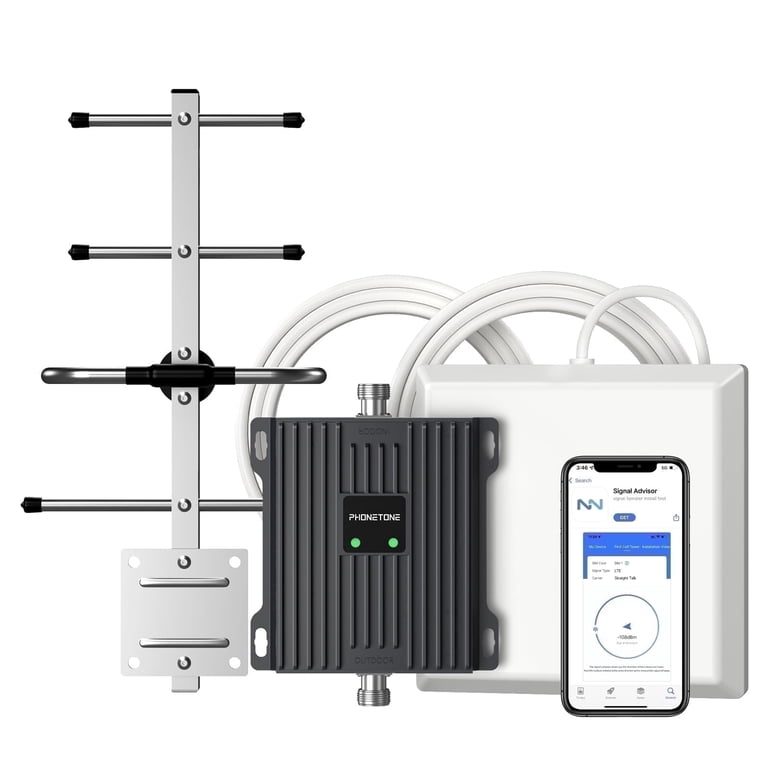 Phonetone 携帯電波ブースター PTE-GDWJL70 Plus Phonetone 携帯ブースター PTE-GDWJL70 Plus Amazon.com: Cell Phone