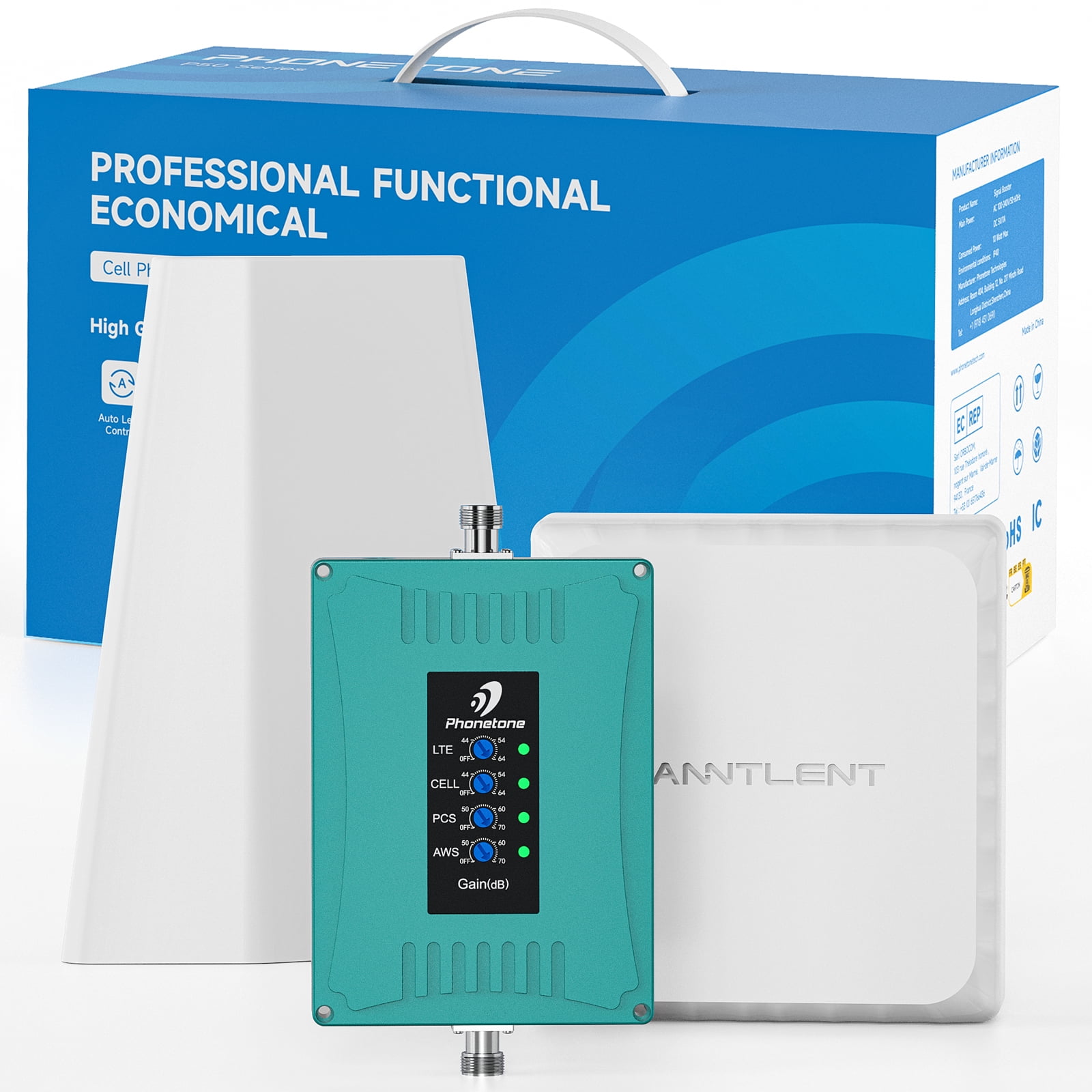 Cell Phone Signal Booster for Home , Boosts 3G 4G LTE on Band