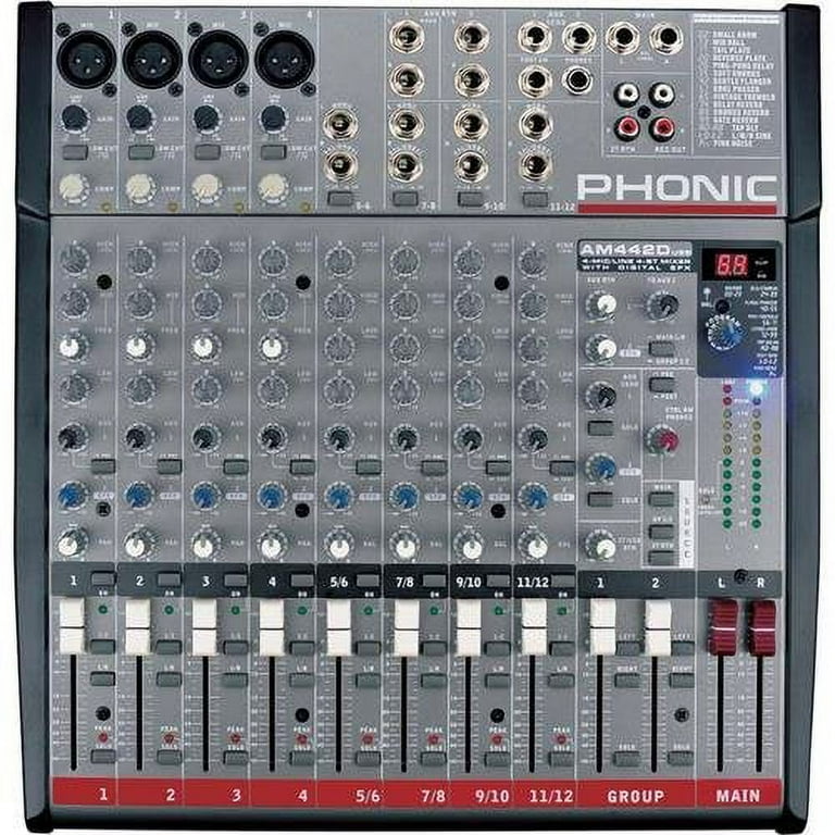 PHONIC AM642D USB オーディオミキサー AM 642D USB