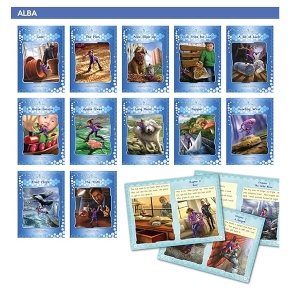 Pre-Owned Phonic Books Alba: Decodable Books for Older Readers (CVC, Consonant Blends and Consonant Teams, Alternative Spellings for Vowel Sounds - Ai, Ay, A-E, (Paperback) 1783692766 9781783692767