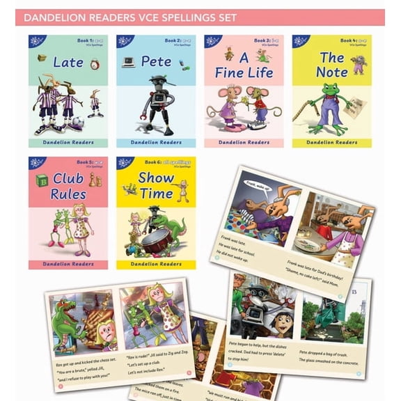 Phonic Books Beginner Decodable: Phonic Books Dandelion Readers VCe Spellings : Decodable Books for Beginner Readers VCe Spellings (Paperback)