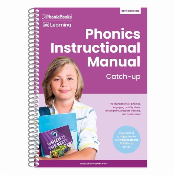 Phonic Books Catch-Up Decodable Readers Phonics Instructional Manual Catch-Up: The Foundations of Phonics, Engaging Activity Ideas, Lesson Plans, Progress Track, (Paperback)