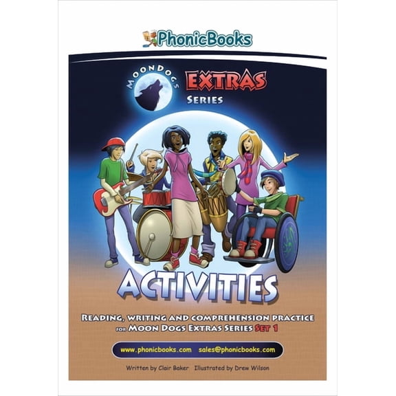 Phonic Books Catch-Up Decodable Readers: Phonic Books Moon Dogs Extras Activities: Photocopiable Activities Accompanying Moon Dogs Extras Books for Older Readers (Alternative Vowel Spellings) (Paperba