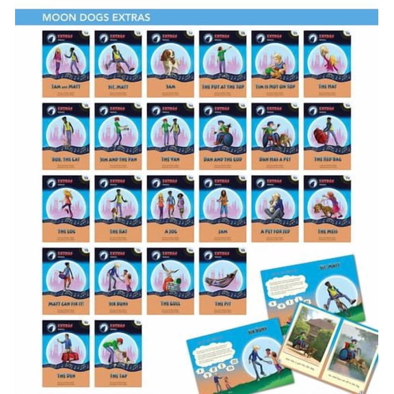 Phonic Books Moon Dogs Extras: Decodable Books for Older Readers (Alternative Vowel Spellings)