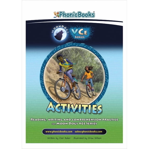 Phonic Books Catch-Up Decodable Readers: Phonic Books Moon Dogs Vce Spellings Activities: Photocopiable Activities Accompanying Moon Dogs Vce Spellings Books for Older Readers (Silent E) (Paperback)