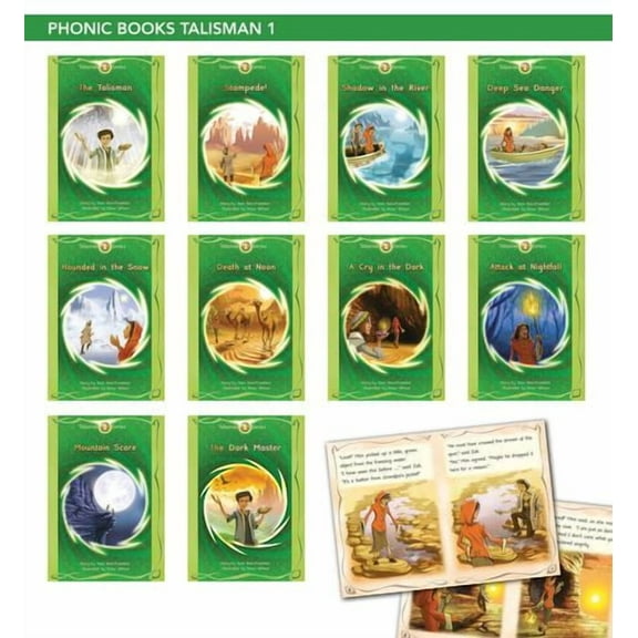 Phonic Books Talisman 1: Decodable Books for Older Readers (Alternative Vowel Spellings)