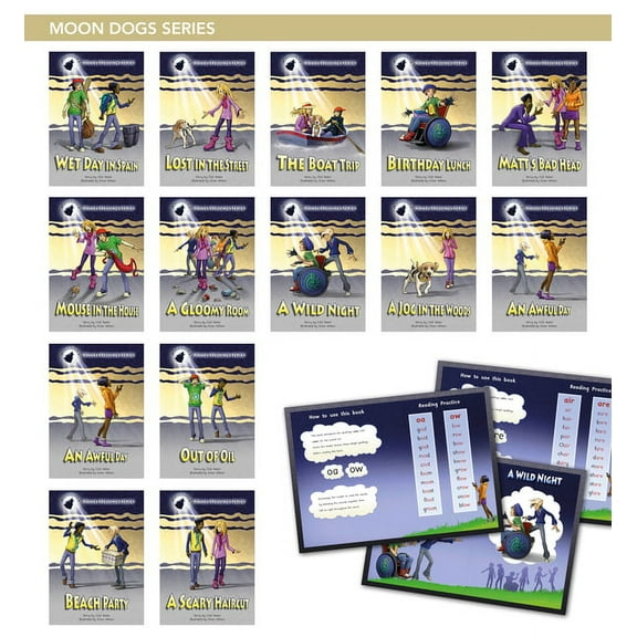 Phonic Books Moon Dogs Set 3 Vowel Spellings: Decodable Books for Older Readers (Two Spellings for a (Paperback) by Phonic Books