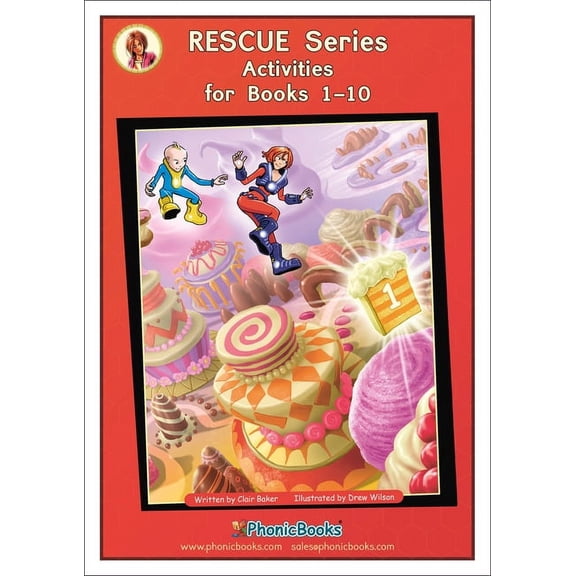 Phonic Books Rescue Activities: Activities Accompanying Rescue Books for Older Readers (Alternative (Paperback) by Phonic Books