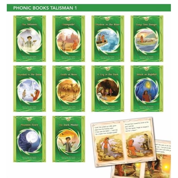 Phonic Books Talisman 1: Decodable Books for Older Readers (Alternative Vowel Spellings)