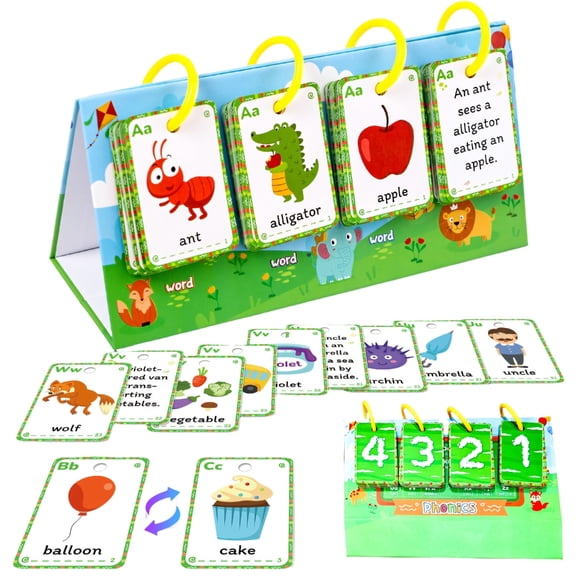 Phonics Cards for Reading Practice and Sentence Building Skills
