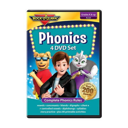 Phonics 4-DVD Set