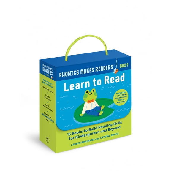 Phonics Makes Readers Phonics Makes Readers: Learn to Read Box 2: 15 Books to Build Reading Skills for Kindergarten and Beyond, (Paperback)