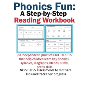 Phonics Packets: 80 Independent Practice EXIT tickets That Help Children Learn Key Phonics, syllables, diagraphs, blends, (Paperback)