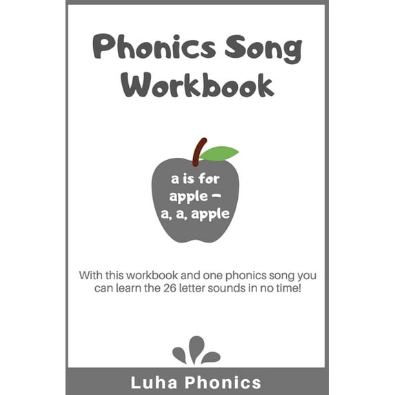 Phonics Song Workbook: Black and White Version (Paperback)