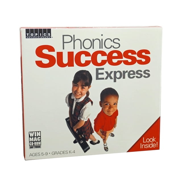 Phonics Success Express (Ages 5-9) Grades K-4 - The New Definition of Achievement on CDRom