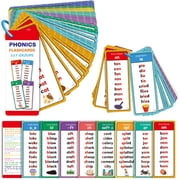 Phonics Word Cards, 117 Sound Groups 900+ Rhyming Words   Preschool English Learning, Learn to Read & Spell, Fun Educational Activities