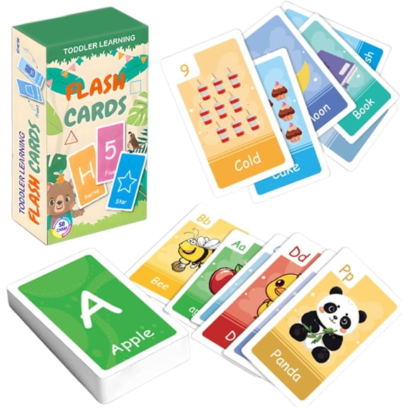 Phonics Word Flash Cards, Early Educational Alphabet Flash Cards, with 117 Sound Groups and 900+ Rhyming Words, Word Family Building Reading Book, Phonics Words Game List Card Set for Preschool