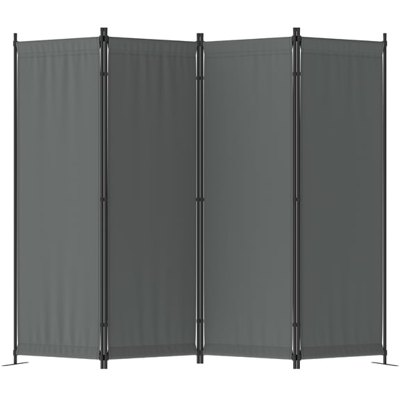Phonjoroo Room Divider Folding Privacy Screens 4 Panel Partitions 88" Dividers Portable Separating for Home Office Bedroom Dorm Decor