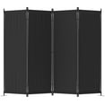 thumbnail image 1 of Phonjoroo Room Divider Folding Privacy Screens 4 Panel Partitions 88" Dividers Portable Separating for Home Office Bedroom Dorm Decor, 1 of 5