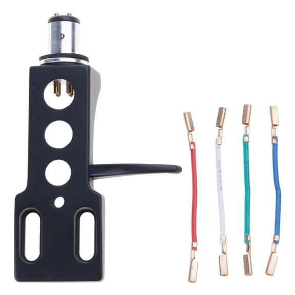 Phono Styluses Cartridges Rack Turntable Headshell for Record Player Phono Aluminum Headshell Attach Accessory
