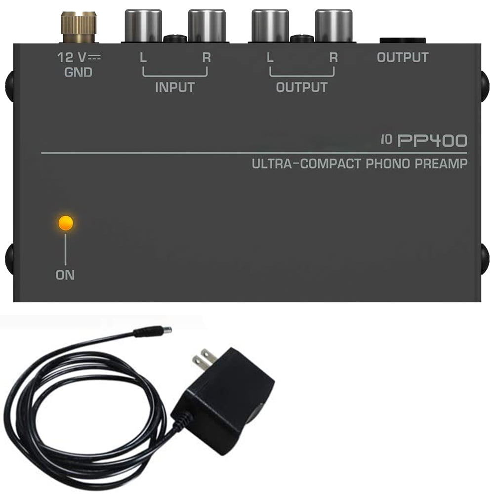 Phono Turntable Preamp Mini Electronic Audio Stereo Phonograph