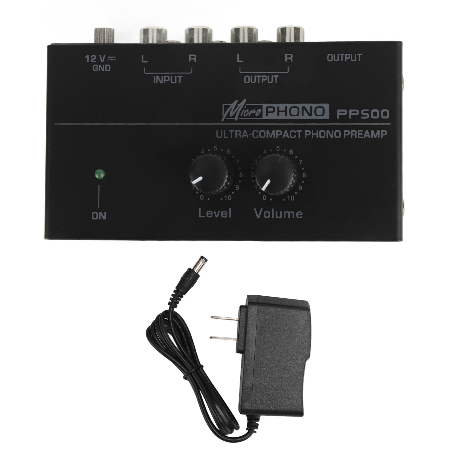 Phono Turntable Preamp Ultra Low Noise Independent Volume Control