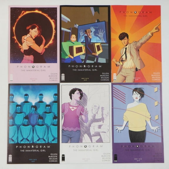 Phonogram Vol. 3 #1-6 VF/NM complete series Immaterial Girl ; Image