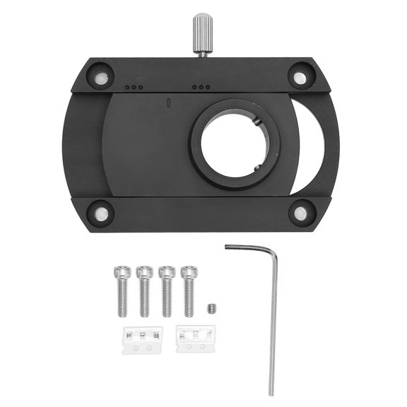 Phonograph HiFi Conversion Arm 20mm Inner Hole Aluminum Alloy Replacement Arm Base for LP Vinyl Record Player