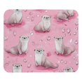 thumbnail image 1 of PhooArto Comfortable Mouse Pad Pink Sea Otter Pattern Desktop Mousepad , 21 x 25 cm Mouse Mat, Non-Slip Rubber Base, Improves Speed and Precision, 1 of 7