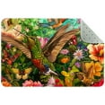thumbnail image 1 of PhooArto Hummingbird Flower Painting Indoor Door Mat, Non-Slip Absorbent Doormat Inside Floor Mats Area Rug for Entryway, Machine Washable Entrance Rug Outdoor 35x24in, 1 of 8