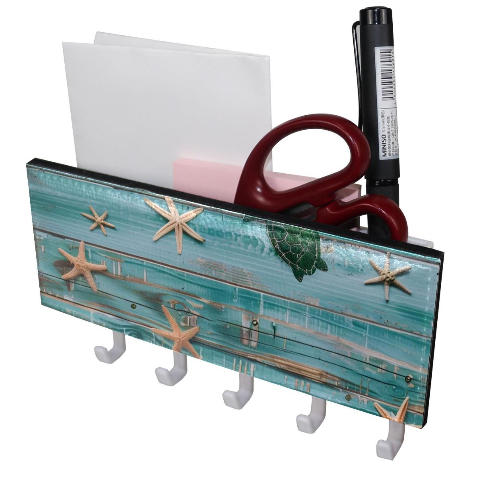 PhooArto Key Holder for Wall Decorative with 5 Key Hooks, Vintage ...