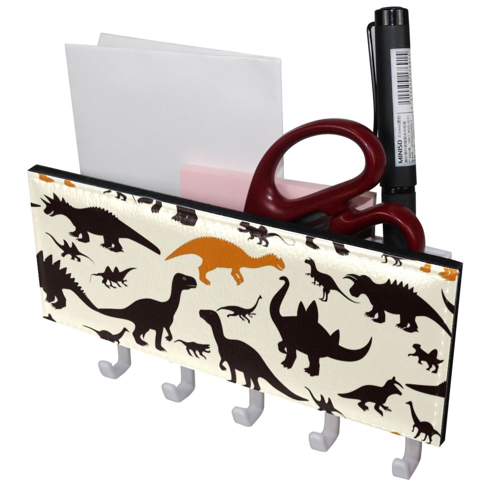 Dinosaur Key Rack PhooArto Key Holder for Wall Decorative with 5 Key Hooks, Cartoon ...