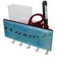 thumbnail image 1 of PhooArto Key Holder for Wall Decorative with 5 Key Hooks, Birds Blue Sky Holders Wall Mount Organizer with Mail Key Rack, Self Adhesive, 1 of 7
