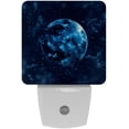 thumbnail image 1 of PhooArto Night Sky Dark Planet Pattern Plug in LED Night Light Auto Sensor Dusk to Dawn Decorative Night for Bedroom, Bathroom, Kitchen, Hallway, Stairs, Baby's Room, Energy Saving, 1 of 7