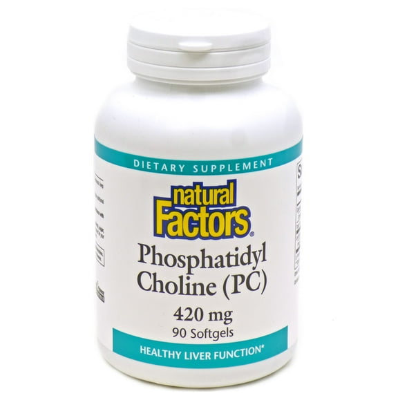 Natural Factors Phosphatidyl Choline 1200mg 90 Softgels