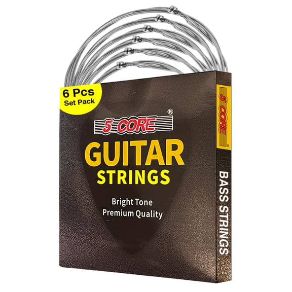 Phosphor Bronze Bass Strings, Extra Light Gauge 4-String Set .045-.100