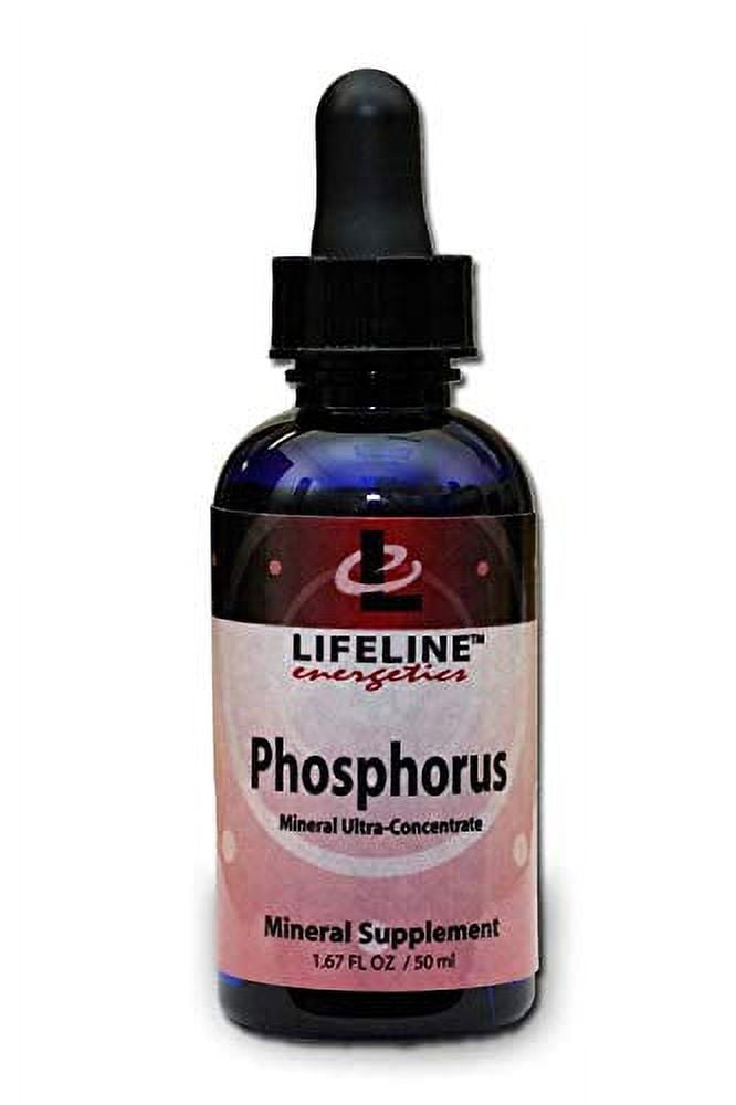 Phosphorus Best Liquid Ionic Mineral Supplement (50 Days at 50 mg per 20 Drops) 1.67fl oz