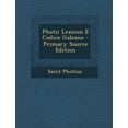 thumbnail image 1 of Photii Lexicon E Codice Galeano - Primary Source Edition Paperback, 1 of 1