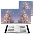 thumbnail image 1 of Photo Album 11.8x11.2 Inch Leather Cover Photo Book Scrapbooking Albums for Weddings Birthdays Anniversaries Christmas Tree Made Of Candy, 1 of 9