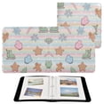thumbnail image 1 of Photo Album 11.8x11.2 Inch Leather Cover Photo Book Scrapbooking Albums for Weddings Birthdays Anniversaries Pastel Christmas-themed, 1 of 9